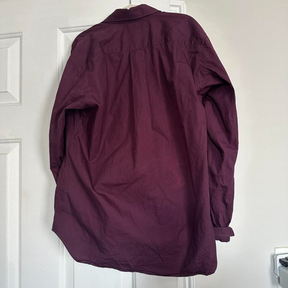 Comme Des Garcons Mens Solid Button Down Dress Sh… - image 3